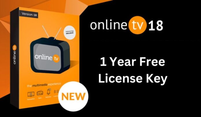 OnlineTV 18 Plus Free License Key