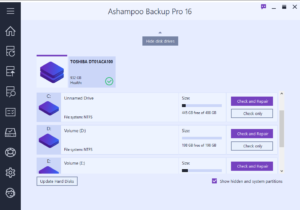 Ashampoo Backup Pro 16 مفتاح الترخيص المجاني