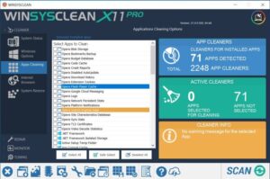 WinSysClean X11 Pro Free License Key