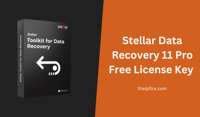 Stellar Data Recovery 11 Pro Free License Key