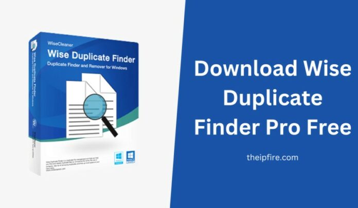 Download Wise Duplicate Finder Pro