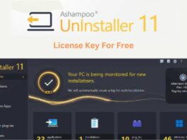 Ashampoo UnInstaller 11 License Key