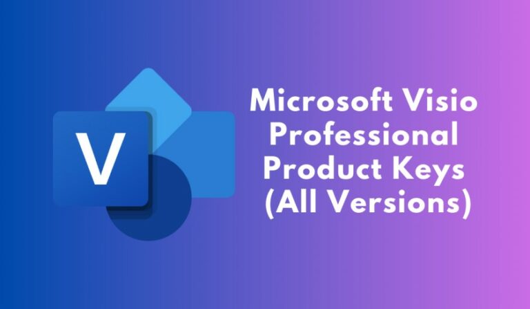 Microsoft Visio Professional Product Keys