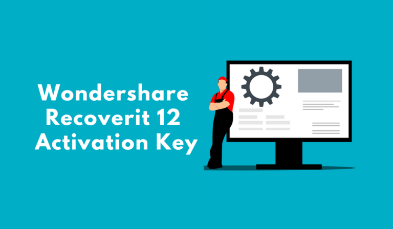 Wondershare Recoverit 12 Activation Key