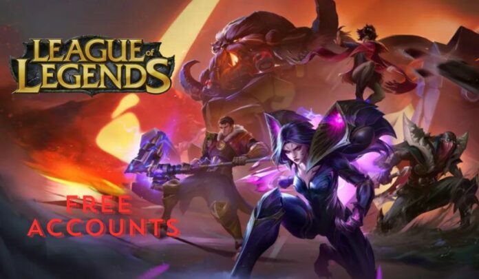 Free League of Legends Accounts