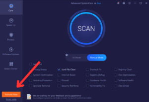 activate Advanced SystemCare 16 Pro for free