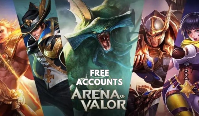 Free Arena of Valor Accounts