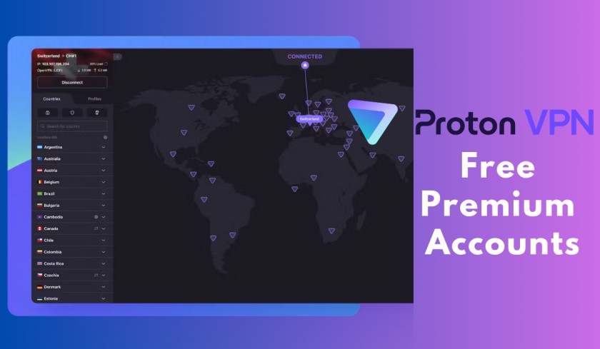 Free Proton VPN Premium Accounts