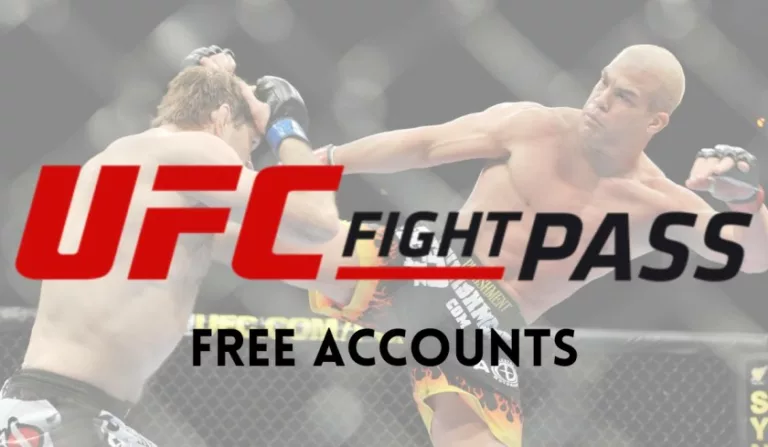 Free UFC Fight Pass Accounts